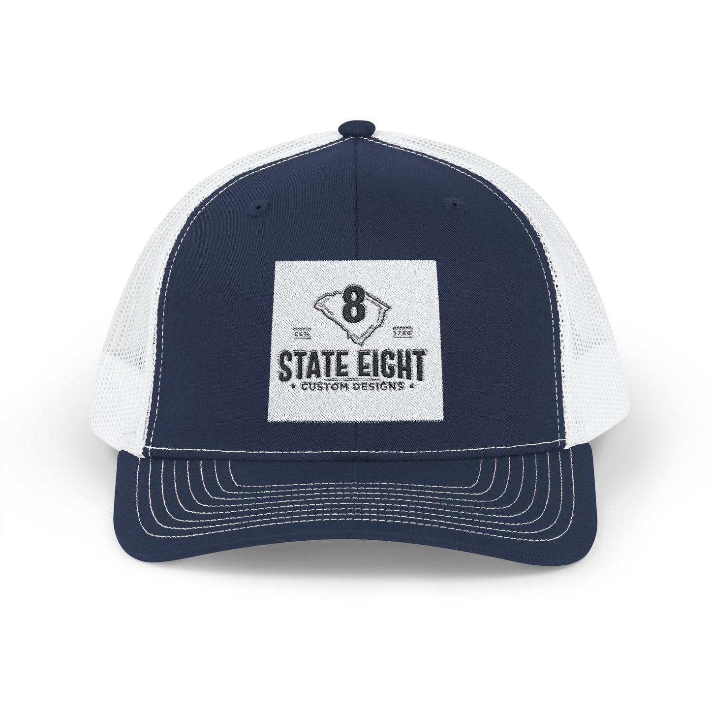 Custom State Eight Snapback Trucker Cap - Stylish & Breathable