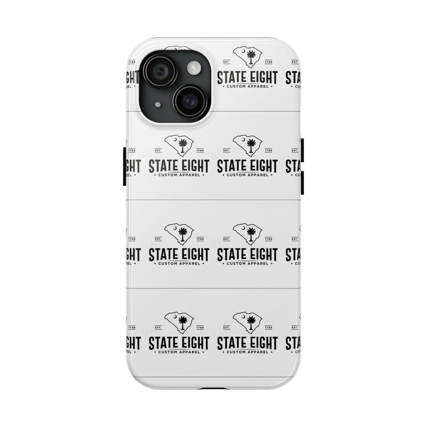 Durable Phone Case with STATE EIGHT Design - Custom Apparel Protection