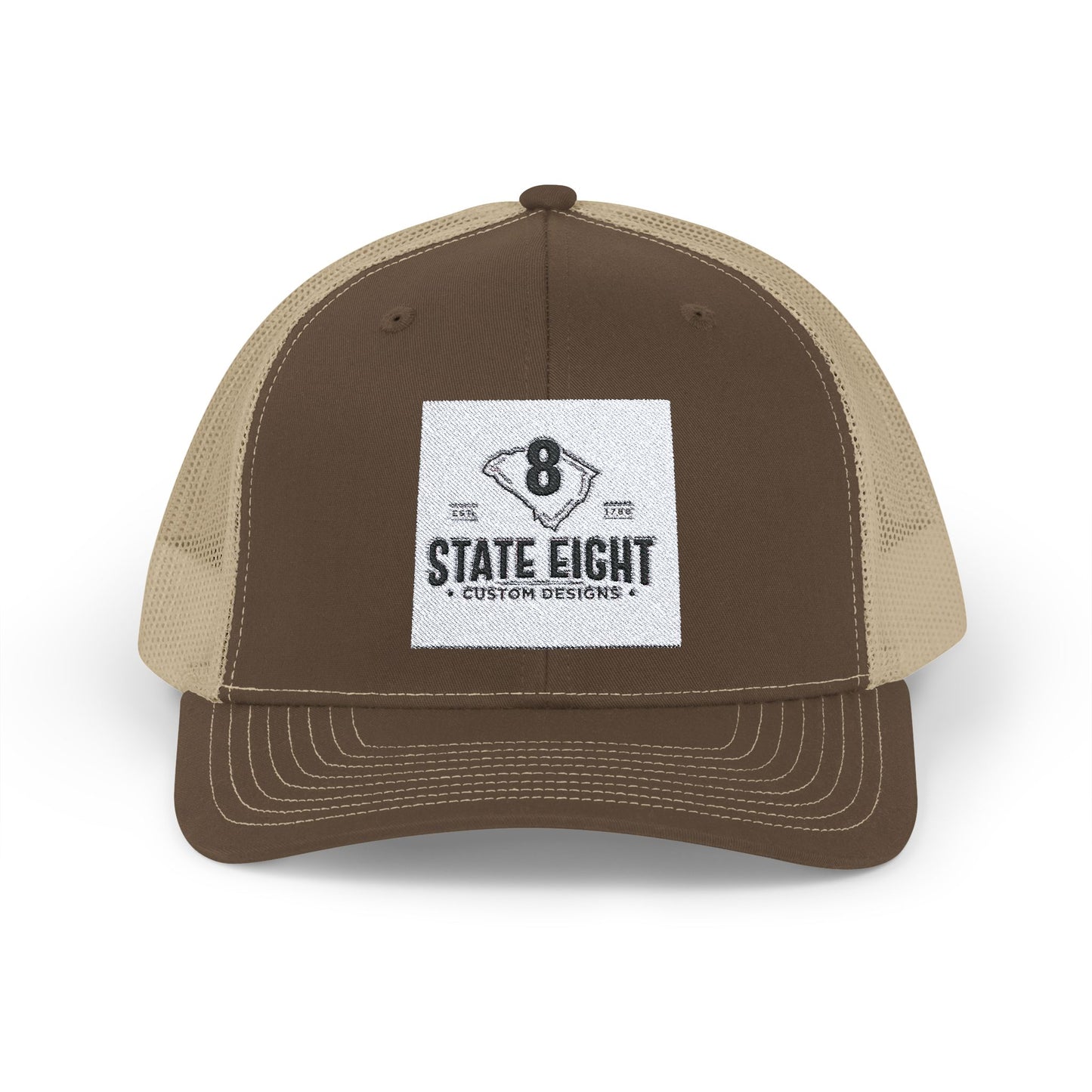 Custom State Eight Snapback Trucker Cap - Stylish & Breathable