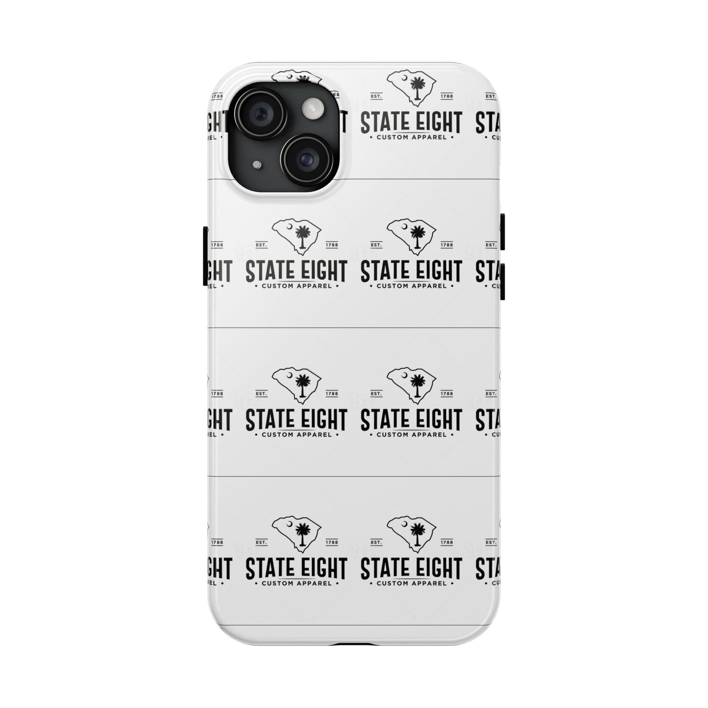 Durable Phone Case with STATE EIGHT Design - Custom Apparel Protection