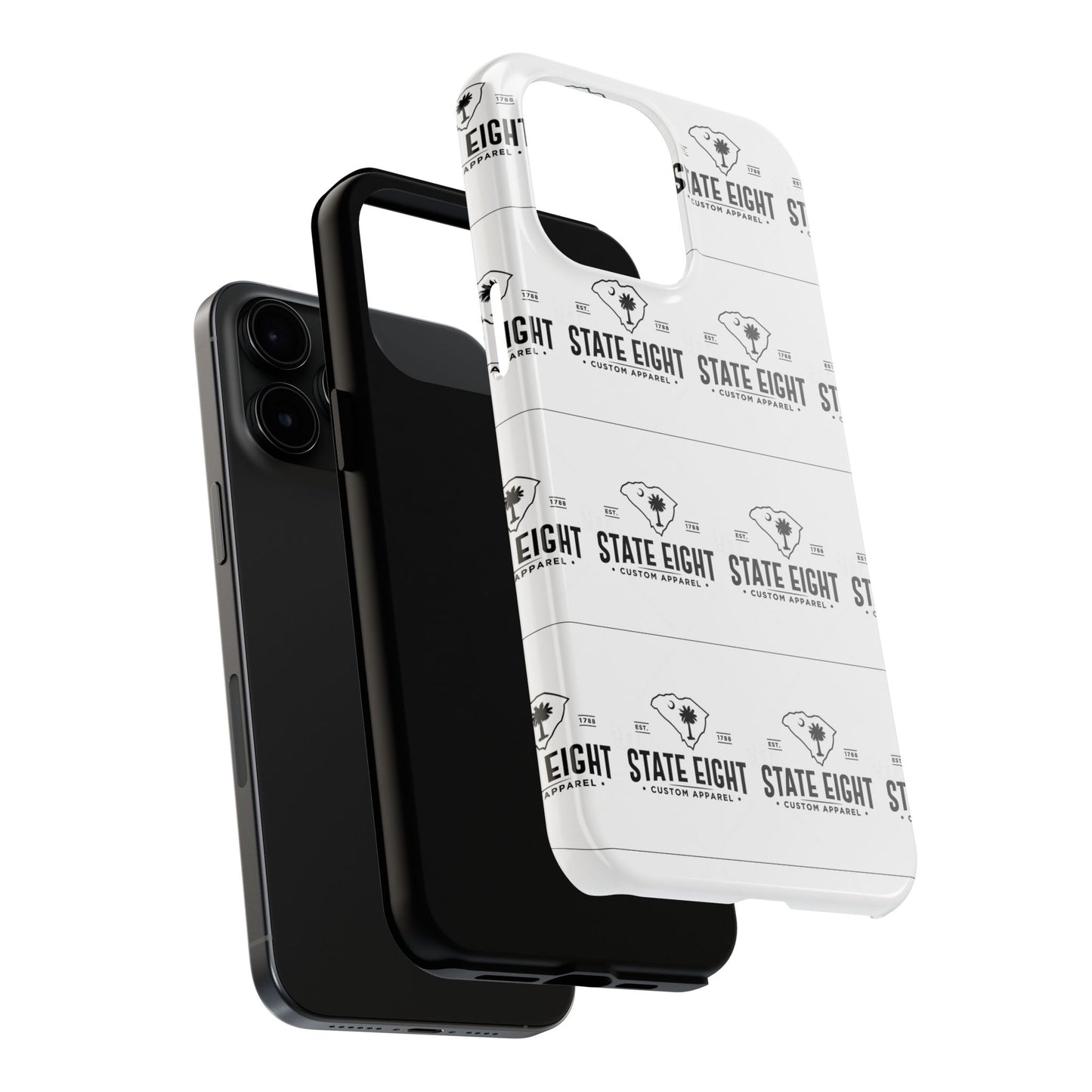 Durable Phone Case with STATE EIGHT Design - Custom Apparel Protection