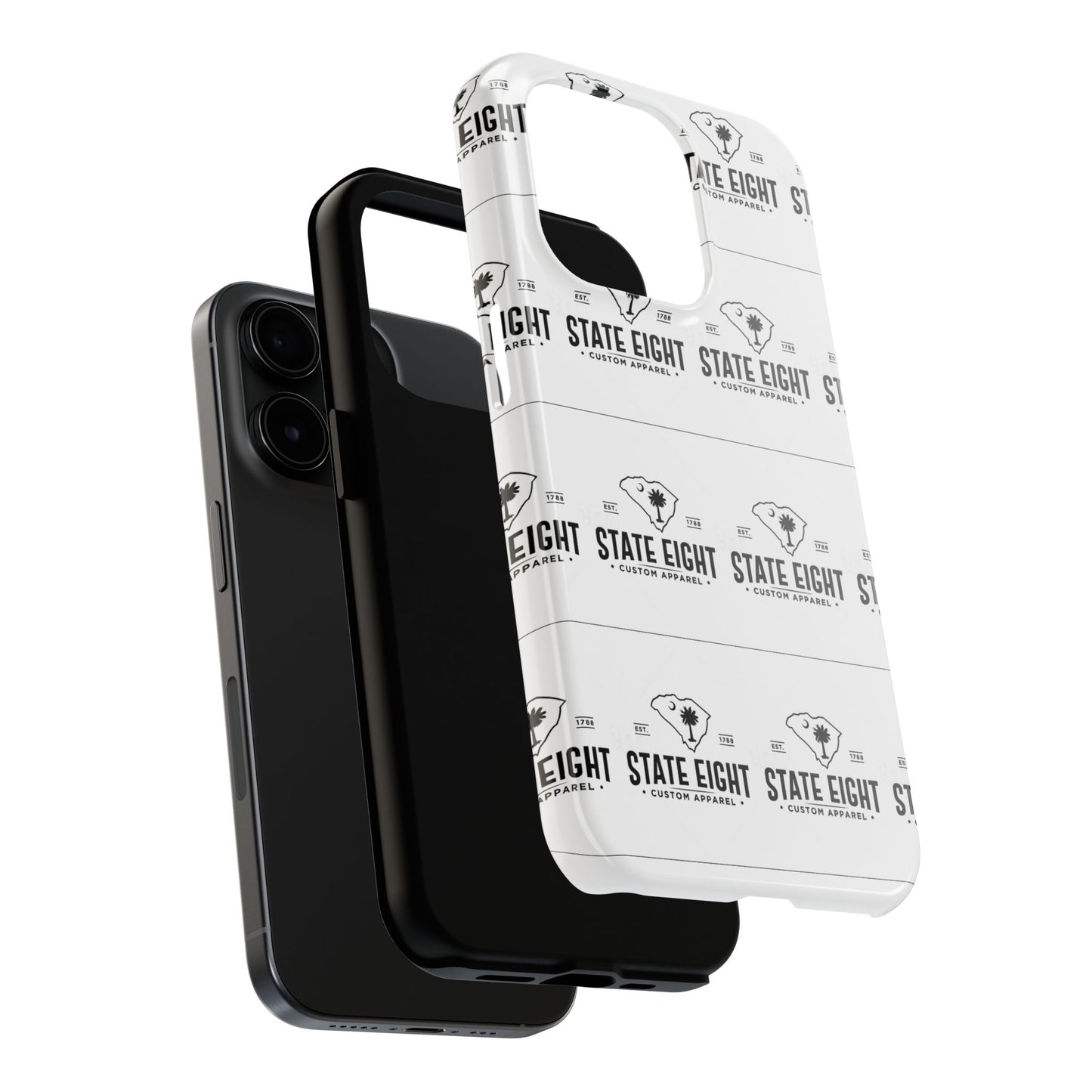 Durable Phone Case with STATE EIGHT Design - Custom Apparel Protection