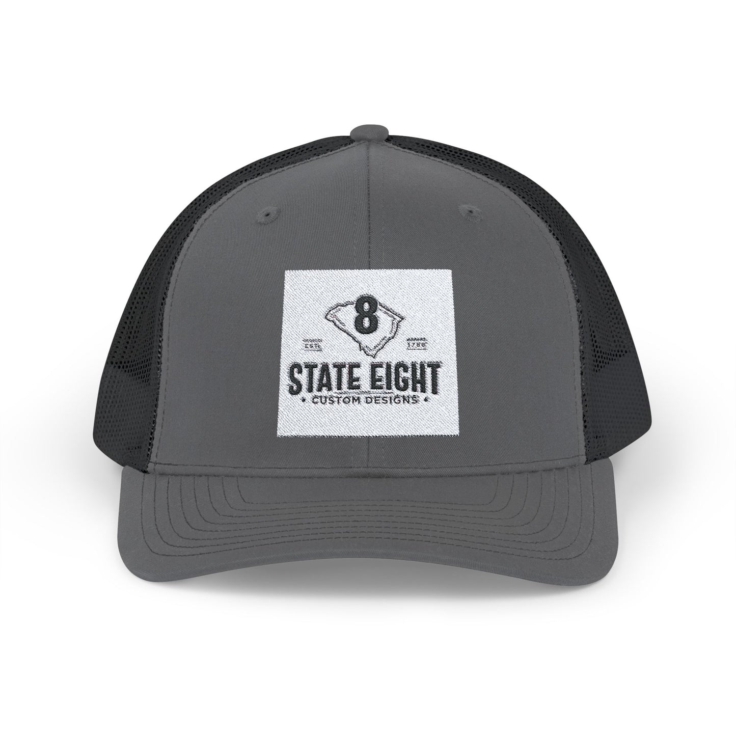 Custom State Eight Snapback Trucker Cap - Stylish & Breathable