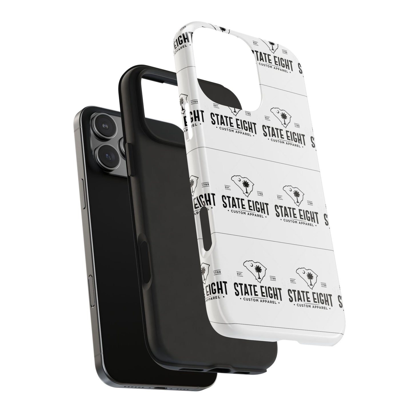 Durable Phone Case with STATE EIGHT Design - Custom Apparel Protection